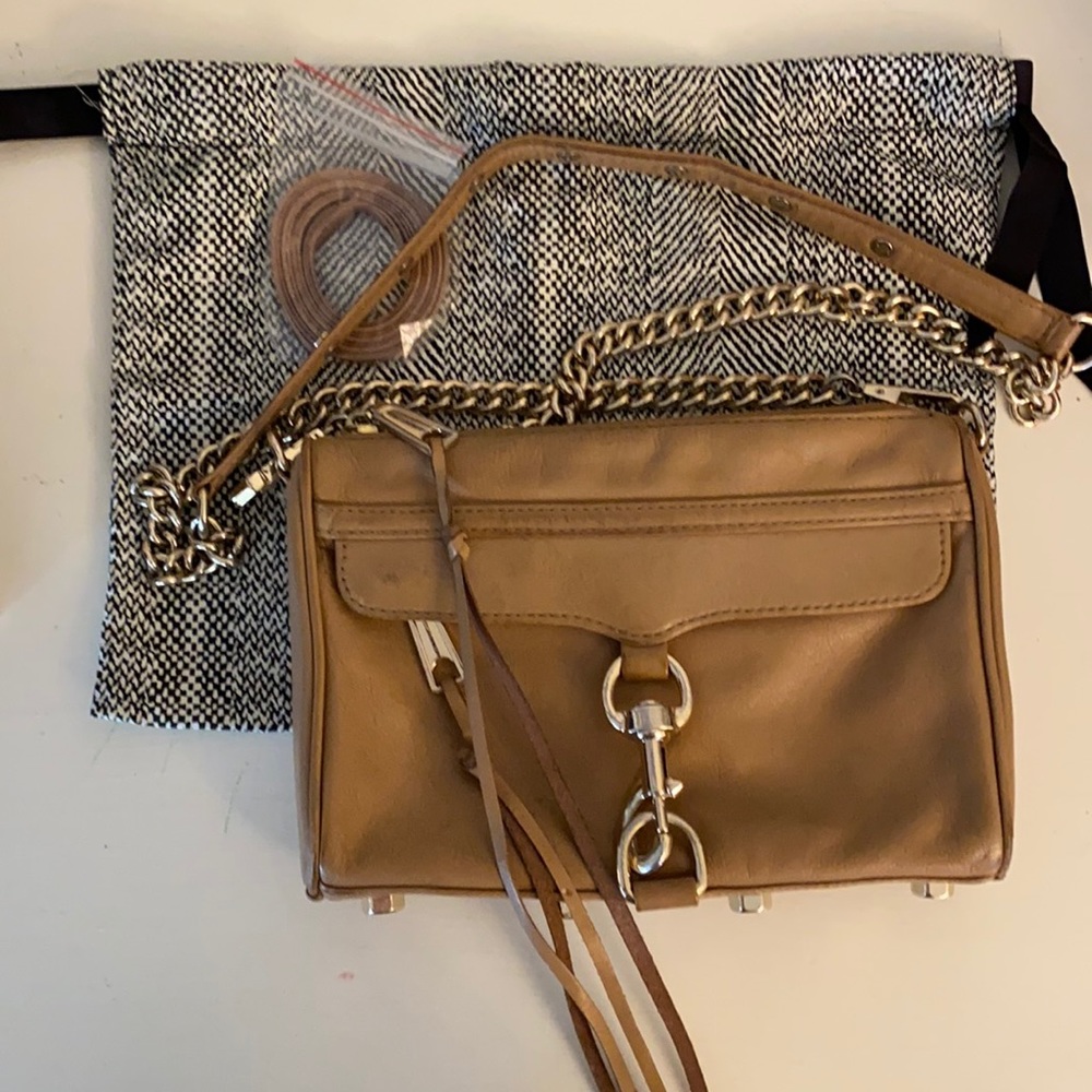 Rebecca Minkoff with original duster and additional leather whisp. UC